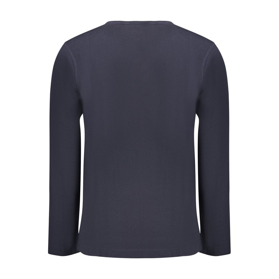 Hugo Boss Blue Cotton Men Sweater