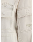 Fendi Denim Bomber Jacket