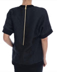 Dolce & Gabbana Enchanted Crystal Embellished Black Sweater