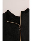 Dolce & Gabbana Enchanted Crystal Embellished Black Sweater