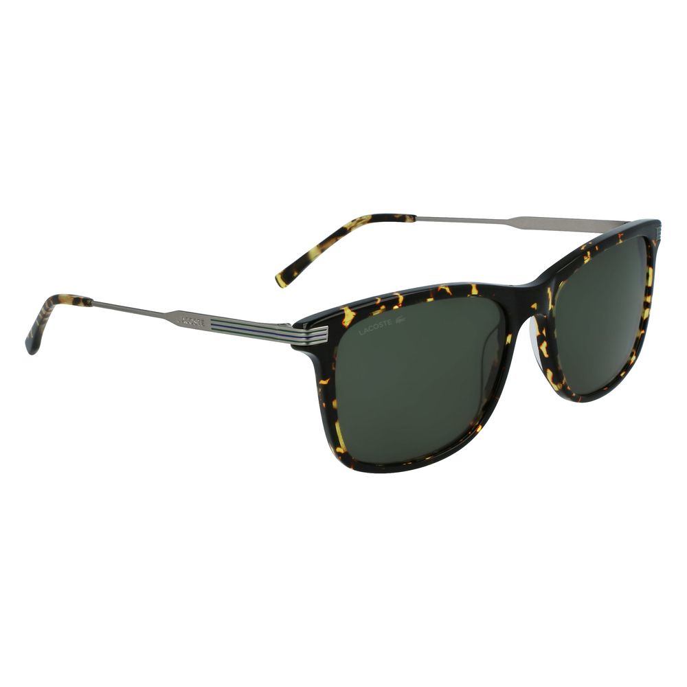 Lacoste Brown Metal Sunglasses