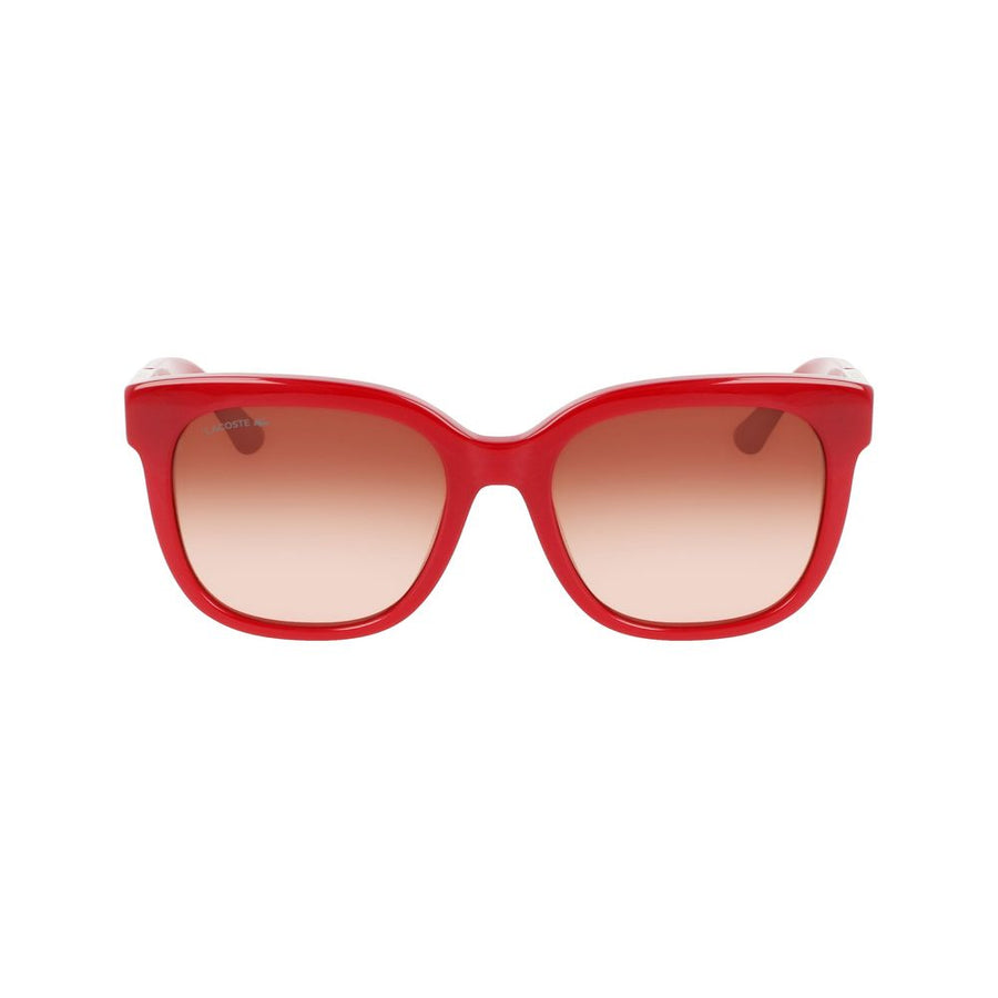 Lacoste Red Acetate Sunglasses