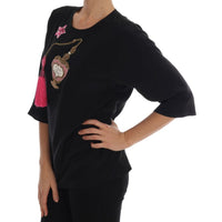 Dolce & Gabbana Fairy Tale Embroidered Silk Blouse