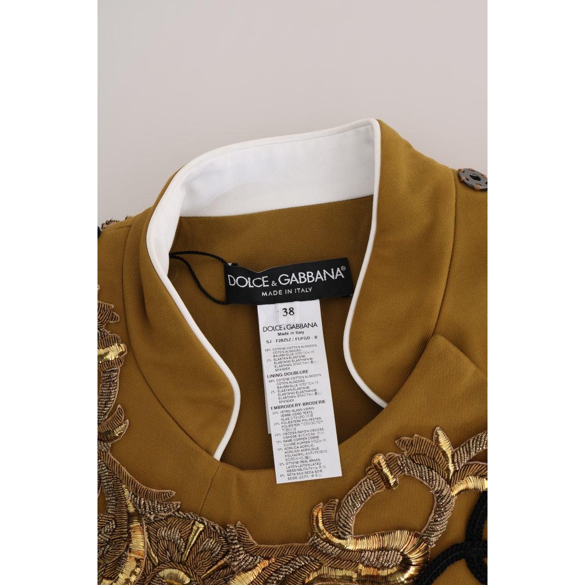 Dolce &amp; Gabbana Runway Embellished Crystal Cross Vest