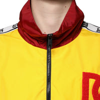 Dolce & Gabbana Multicolor Patchwork Men Full Zip Sweater