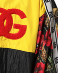 Dolce & Gabbana Multicolor Patchwork Men Full Zip Sweater