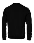 Versace Black Medusa Fleece Men Crew Neck Sweatshirt Sweater