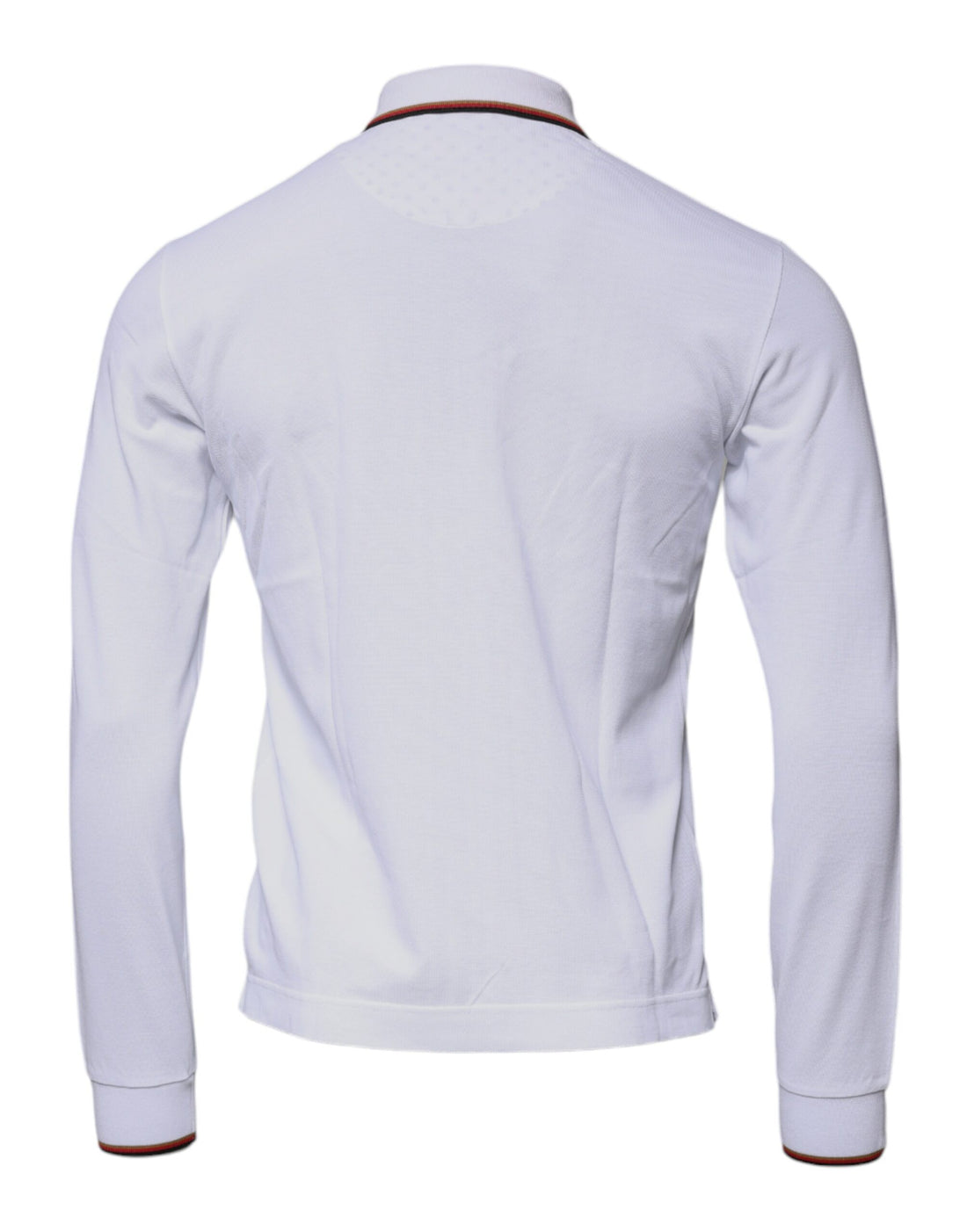 Dolce & Gabbana White Crown Men Full Zip Sweatshirt Sweater