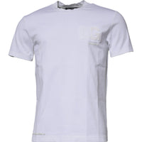 Dolce & Gabbana White DG Logo Crew Neck Short Sleeves T-shirt