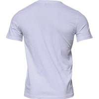 Dolce & Gabbana White DG Logo Cotton Crew Neck T-shirt