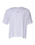 Dolce & Gabbana White DG Logo Crew Neck Short Sleeve T-shirt