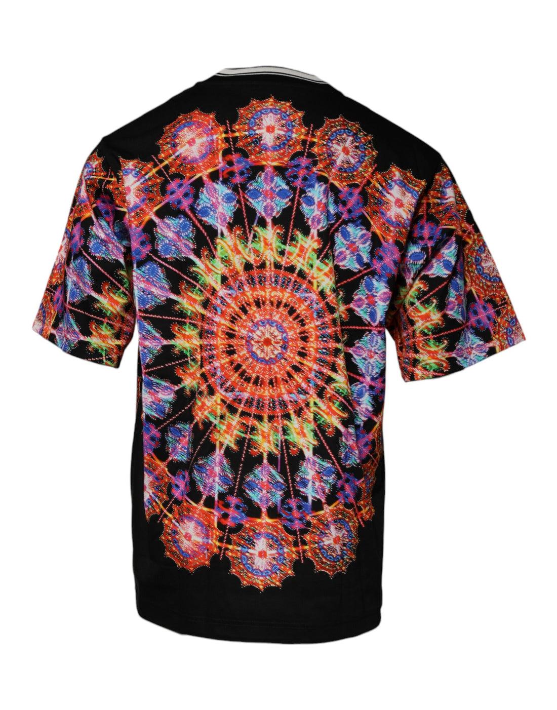 Dolce & Gabbana Multicolor Kaleidoscope Men Short Sleeves T-shirt