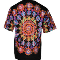 Dolce & Gabbana Multicolor Kaleidoscope Men Short Sleeves T-shirt