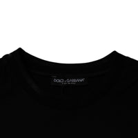 Dolce & Gabbana Black Crew Neck Short Sleeve T-shirt