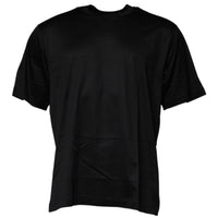 Dolce & Gabbana Black Crew Neck Short Sleeve T-shirt