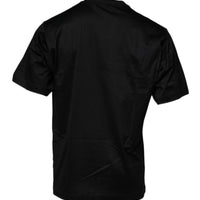 Dolce & Gabbana Black Crew Neck Short Sleeve T-shirt