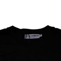 Dolce & Gabbana Black Crew Neck Short Sleeve T-shirt