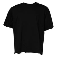 Dolce & Gabbana Black Crew Neck Short Sleeve T-shirt