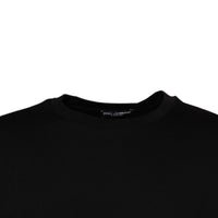 Dolce & Gabbana Black Crew Neck Short Sleeve T-shirt