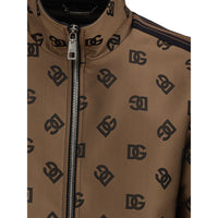 Dolce & Gabbana Bronze Polyester Jacket