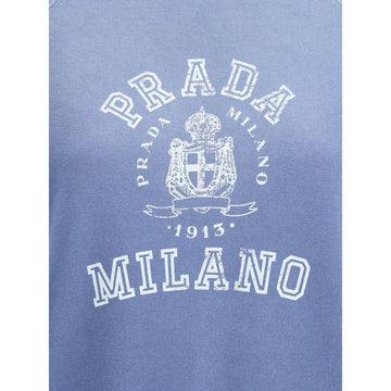 Prada Logo's cotton Sweatshirt