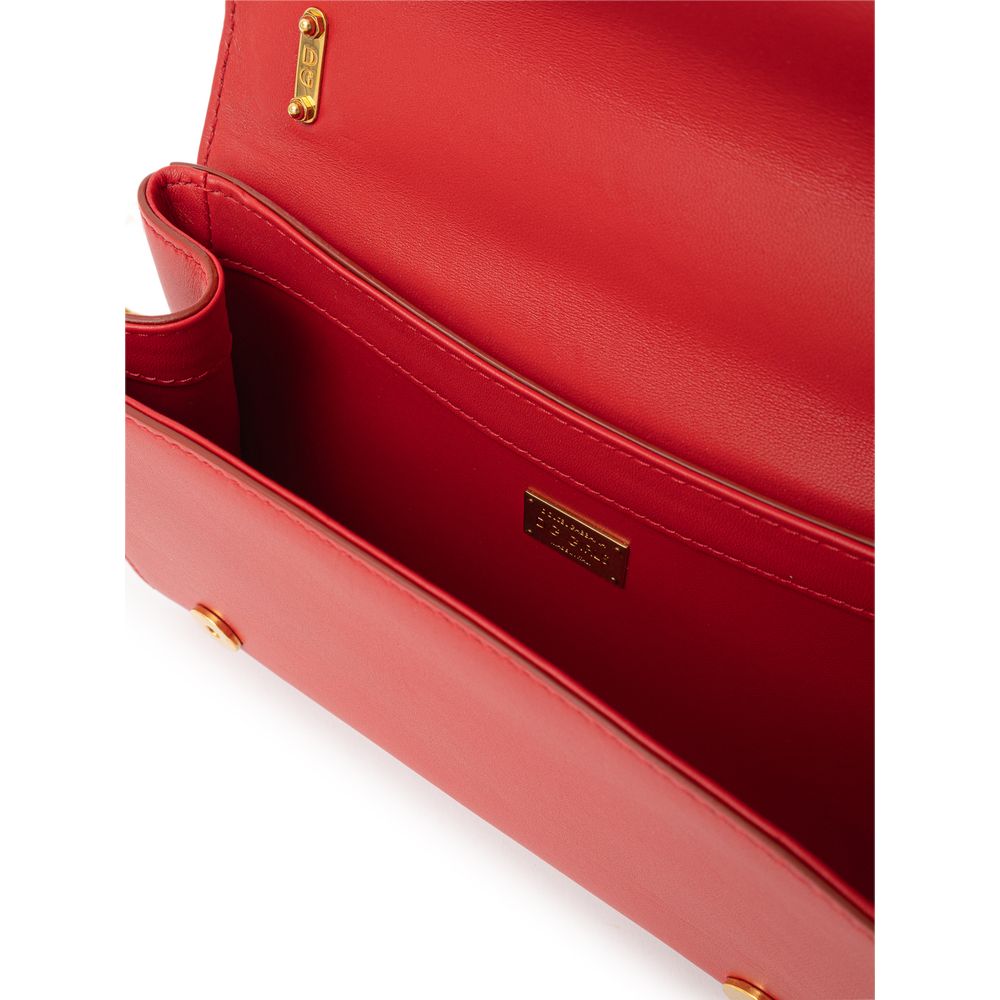 Dolce & Gabbana Red Leather Handbag