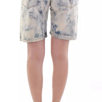 Dolce & Gabbana Blue D&G Cotton Washed Jeans Denim Shorts