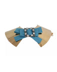 Dolce & Gabbana Gold Bow Crystal Embellished Runway Collar Necklace