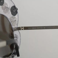 Dolce & Gabbana Transparent DG4292 Round Crystal Sunglasses