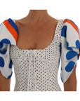Dolce & Gabbana Elegant Polka Dot Bustier Top