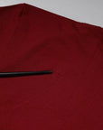 Dolce & Gabbana Maroon Logo Crew Neck Short Sleeves T-shirt