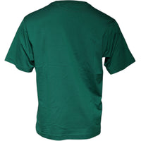 Dolce & Gabbana Green Logo Crew Neck Short Sleeves T-shirt