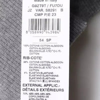 Dolce & Gabbana Gray Cotton Logo Crew Neck Pullover Sweater