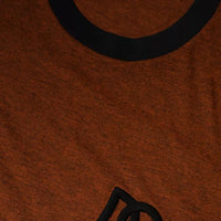 Dolce & Gabbana Brown DG Logo Polyester Crew Neck T-shirt