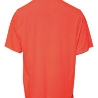 Dolce & Gabbana Orange Logo Polyester Crew Neck T-shirt