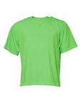 Dolce & Gabbana Green Logo Polyester Crew Neck T-shirt