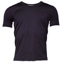 Dolce & Gabbana Violet Cotton Crew Neck Short Sleeves T-shirt