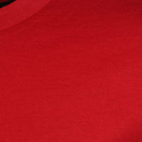 Dolce & Gabbana Red Logo Print Cotton Crew Neck T-shirt