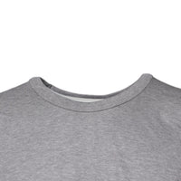 Dolce & Gabbana Gray Cotton Crew Neck Short Sleeves T-shirt