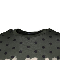 Dolce & Gabbana Gray Sicilia Cotton Crew Neck T-shirt