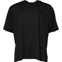 Dolce & Gabbana Black Logo Crew Neck Short Sleeves T-shirt