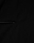 Dolce & Gabbana Black Logo Wool Crew Neck Pullover Sweater