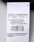 Dolce & Gabbana Black Cashmere Turtleneck Pullover Sweater