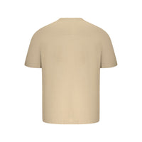 Hugo Boss Beige Cotton Men T-Shirt