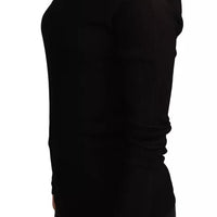 Dolce & Gabbana Black Turtleneck Slim Fit Pullover Sweater