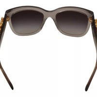 Dolce & Gabbana DG 4247-B-F Clear Embellished Crystal Acetate Sunglasses