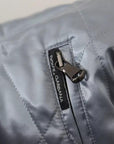 Dolce & Gabbana Light Blue Bomber Coat Men Jacket