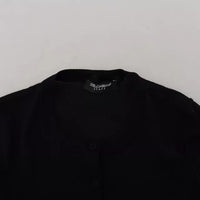 Dolce & Gabbana Black Crewneck Long Sleeves Pullover Sweater