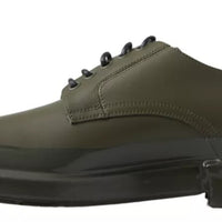 Dolce & Gabbana Green Leather Rubber Sole Dress Shoes