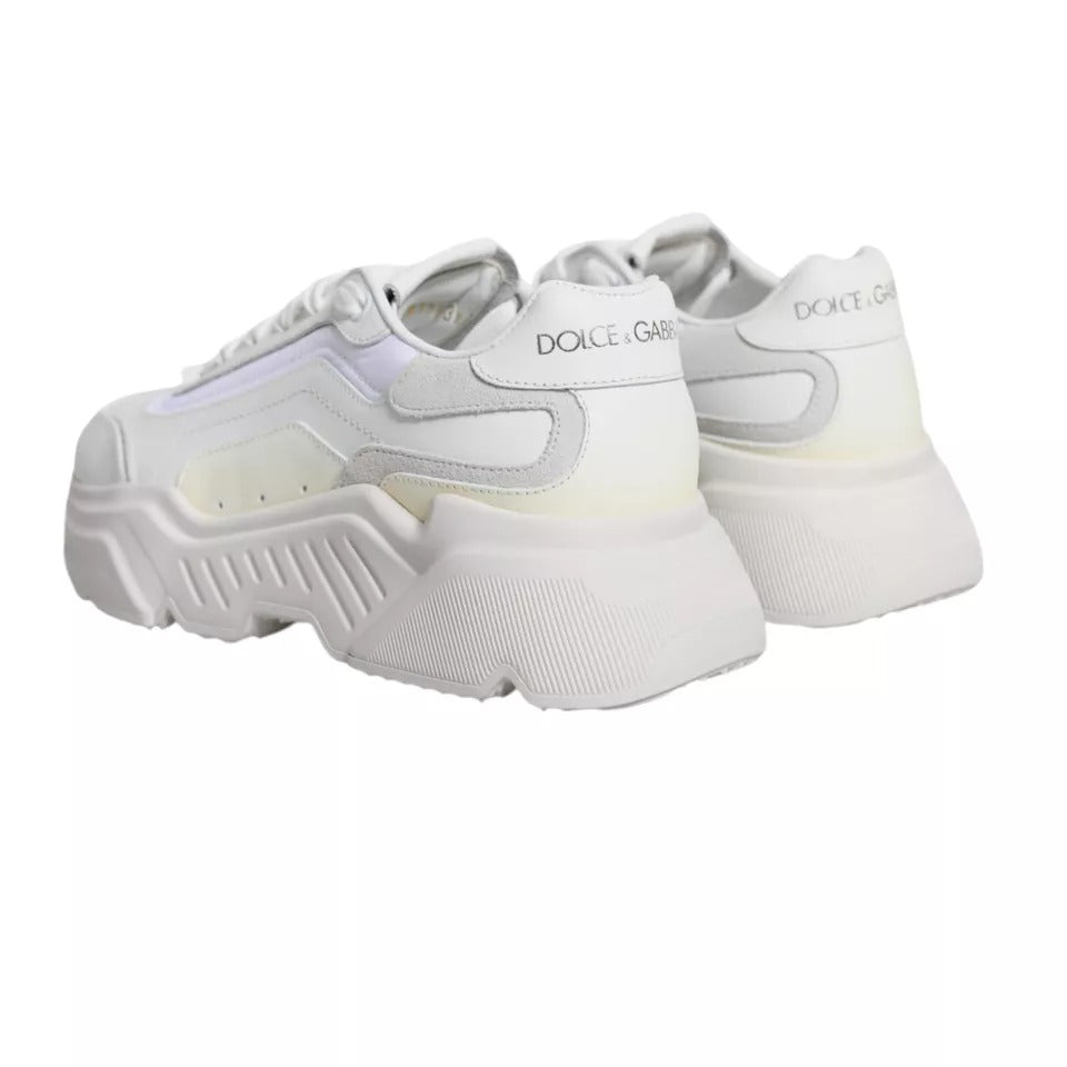 Dolce & Gabbana White Daymaster Low Top Sneakers Shoes